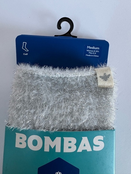 NWT Bombas Women's Fuzzy Socks Size Medium - Picture 7 of 13